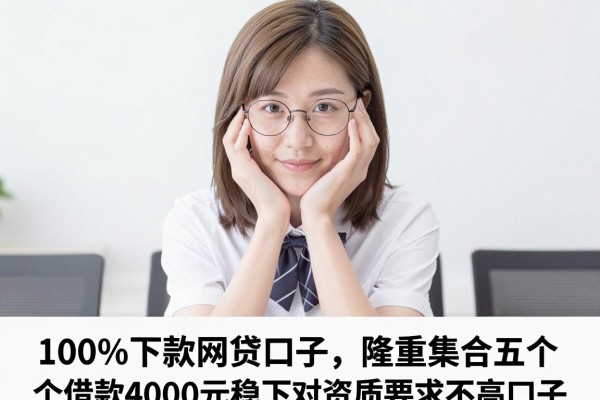 100%下款网贷口子，隆重集合五个借款4000元稳下对资质要求不高口子