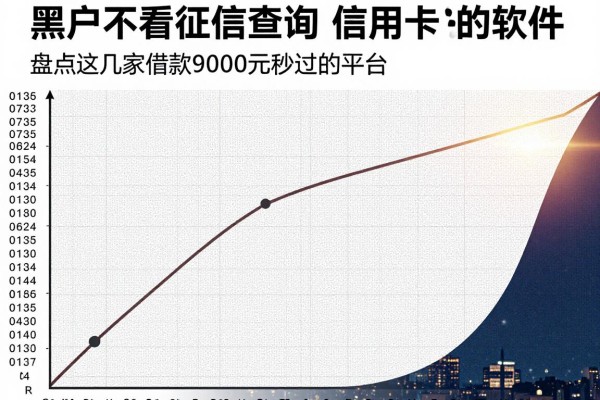 黑户不看征信查询 信用卡的软件，盘点这几家借款9000元秒过的平台