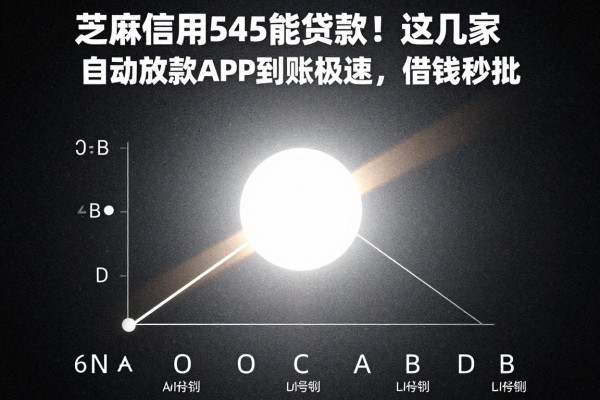 芝麻信用545能贷款！这几家自动放款APP到账极速，借钱秒批
