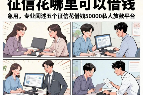 征信花哪里可以借钱 急用，专业阐述五个征信花借钱50000私人放款平台