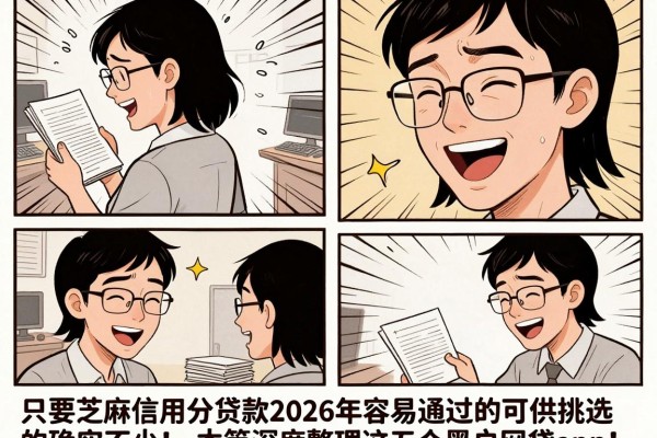 只要芝麻信用分贷款2026年容易通过的可供挑选的确实不少！，本篇深度整理这五个黑户网贷app！
