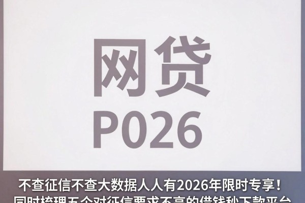 不查征信不查大数据人人有2026年限时专享！同时梳理五个对征信要求不高的借钱秒下款平台