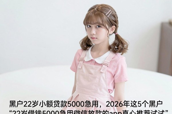 黑户22岁小额贷款5000急用，2026年这5个黑户22岁借钱5000急用微信放款的app真心推荐试试