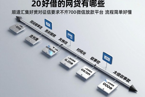 2026好借的网贷有哪些，顺道汇集这5个2026好借的贷款对征信要求不高7000微信放款平台流程简单好懂