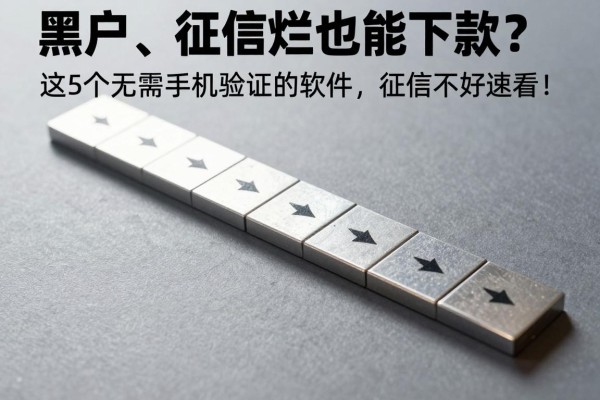 黑户、征信烂也能下款？这5个无需手机验证的软件，征信不好速看！