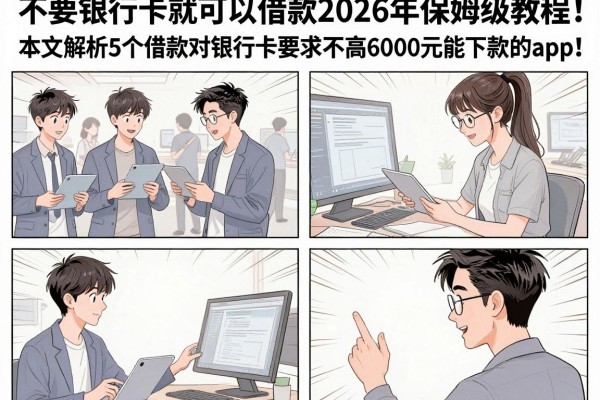 不要银行卡就可以借款2026年保姆级教程！本文解析5个借款对银行卡要求不高6000元能下款的app