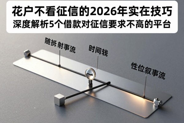 花户不看征信的app2026年实在技巧！深度解析5个借款对征信要求不高的平台