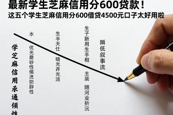 最新学生芝麻信用分600贷款！这五个学生芝麻信用分600借钱4500元口子太好用啦