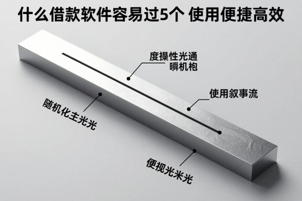 什么借款软件容易过这5个使用便捷高效，本篇为您详细陈列！