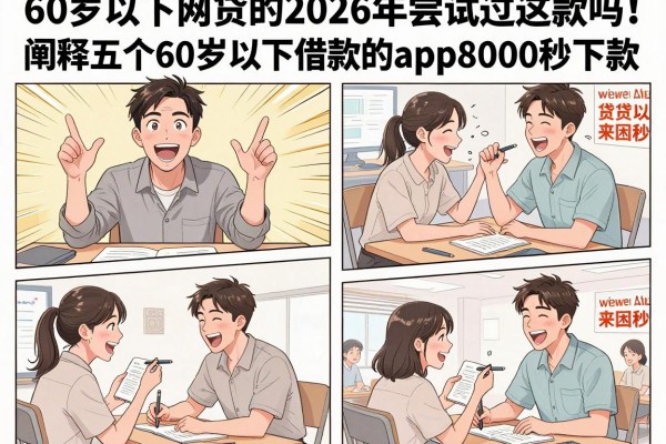 60岁以下网贷的2026年尝试过这款吗！阐释五个60岁以下借款的app8000秒下款