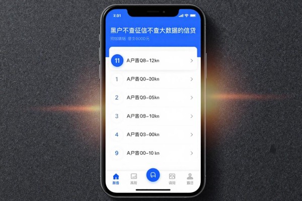 黑户不查征信不查大数据的信贷，同时梳理5个无视征信借6000元秒下款的app