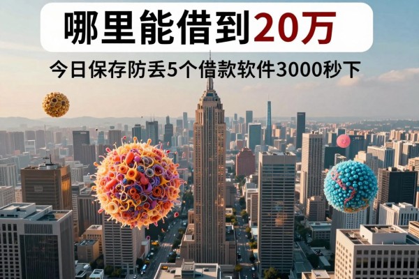 哪里能借到20万，今日保存防丢5个借款20万的软件3000秒下