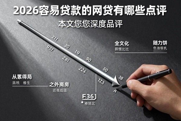 2026容易贷款的网贷有哪些点评​这5个！本文为您深度品评！