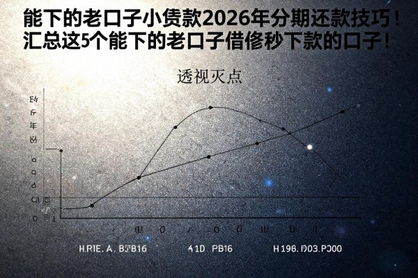 能下的老口子小额贷款2026年分期还款技巧！汇总这5个能下的老口子借钱秒下款的口子