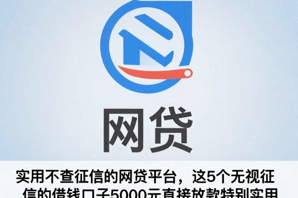 实用不查征信的网贷平台，这5个无视征信的借钱口子5000元直接放款特别实用