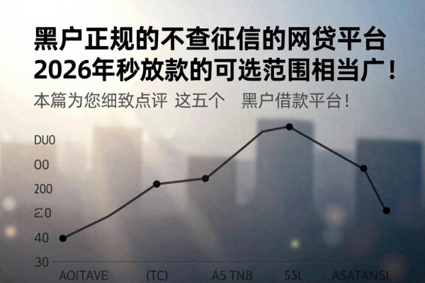 黑户正规的不查征信的网贷平台2026年秒放款的可选范围相当广！，本篇为您细致点评​这五个黑户借款平台！
