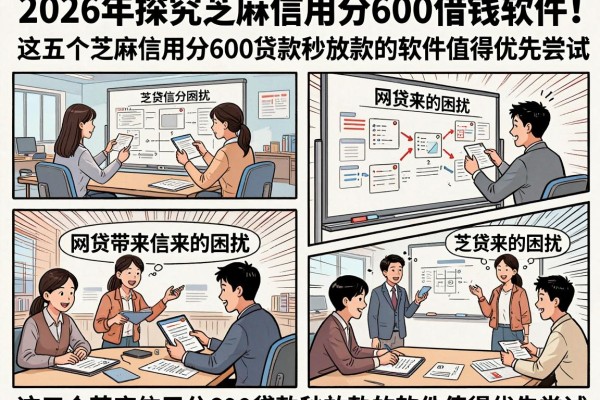 2026年探究芝麻信用分600借钱软件！这五个芝麻信用分600贷款秒放款的软件值得优先尝试