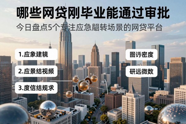 哪些网贷刚毕业能通过审批,今日盘点5个专注应急周转场景的网贷平台