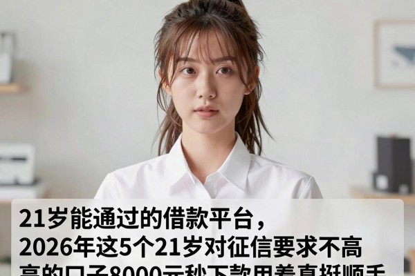 21岁能通过的借款平台，2026年这5个21岁对征信要求不高的口子8000元秒下款用着真挺顺手