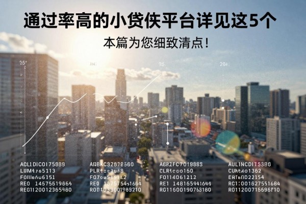 通过率高的小额贷款平台详见这5个，本篇为您细致清点！