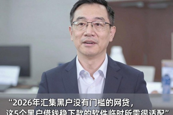 2026年汇集黑户没有门槛的网贷，这5个黑户借钱稳下款的软件临时所需很适配