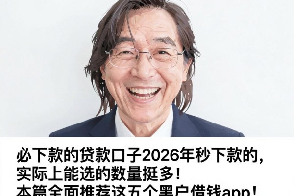 必下款的贷款口子2026年秒下款的实际上能选的数量挺多！，本篇全面推荐这五个黑户借钱app！