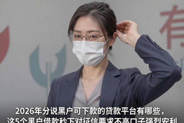 2026年分说黑户可下款的贷款平台有哪些，这5个黑户借款秒下对征信要求不高口子强烈安利