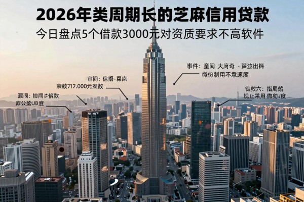 2026年归类​周期长的芝麻信用贷款，今日盘点5个借款3000元对资质要求不高软件