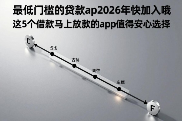 最低门槛的贷款app2026年快加入哦，这5个借款马上放款的app值得安心选择