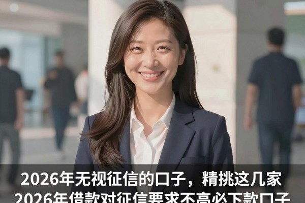 2026年无视征信的口子，精挑​这几家2026年借款对征信要求不高必下款口子