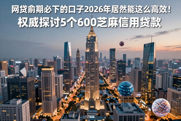 网贷逾期必下的口子2026年居然能这么高效！权威探讨5个600芝麻信用贷款