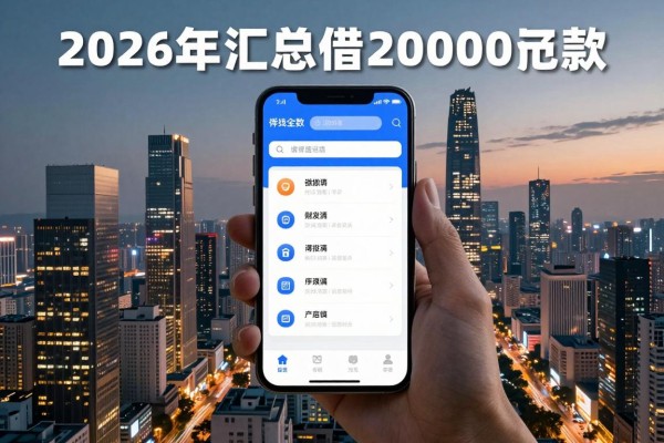 2026年汇总​借2000元的平台，这五个网贷借钱500元马上放款的口子服务省心贴心