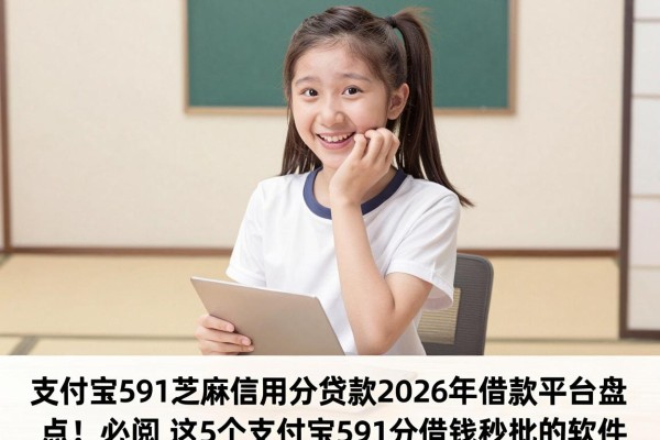 支付宝591芝麻信用分贷款2026年借款平台盘点!必阅这5个支付宝591分借钱秒批的软件