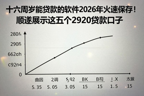 十六周岁能贷款的软件2026年火速保存！顺道展示这五个2920贷款口子