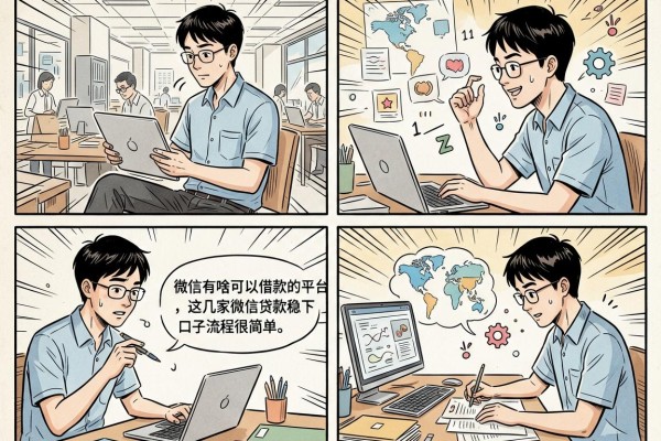 微信有啥可以借款的平台，这几家微信贷款稳下 口子流程很简单