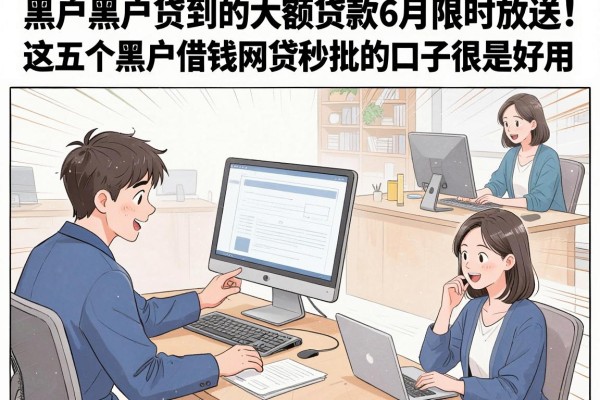 黑户黑户贷到的大额贷款6月限时放送！这五个黑户借钱网贷秒批的口子很是好用