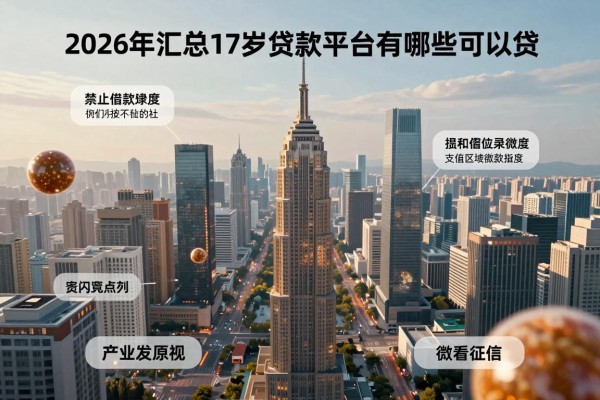 2026年汇总17岁贷款平台有哪些可以贷，顺便挑选5个借款最快下款平台不看征信