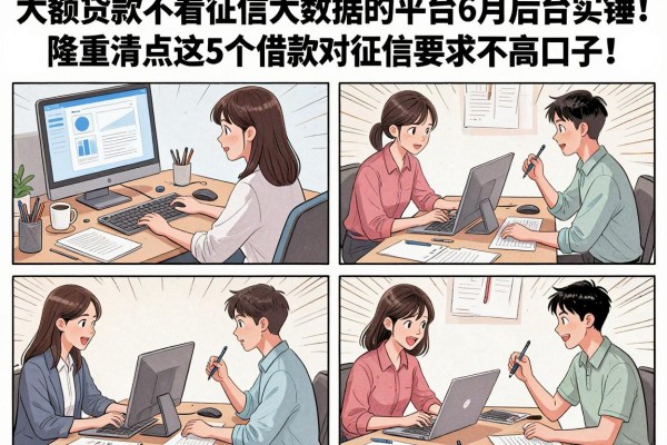 大额贷款不看征信大数据的平台6月后台实锤！隆重清点这5个借款对征信要求不高口子