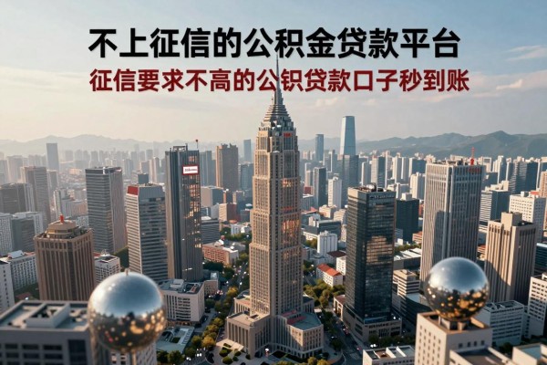 不上征信的公积金贷款平台，今日展示这五个对征信要求不高的公积金贷款口子秒到账