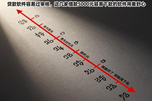 贷款软件容易过审核，这几家借款5000元容易下款的软件用着舒心
