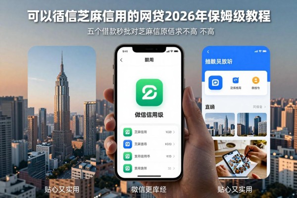 可以授信芝麻信用的网贷2026年保姆级教程，这五个借款秒批对芝麻信用要求不高app贴心又实用