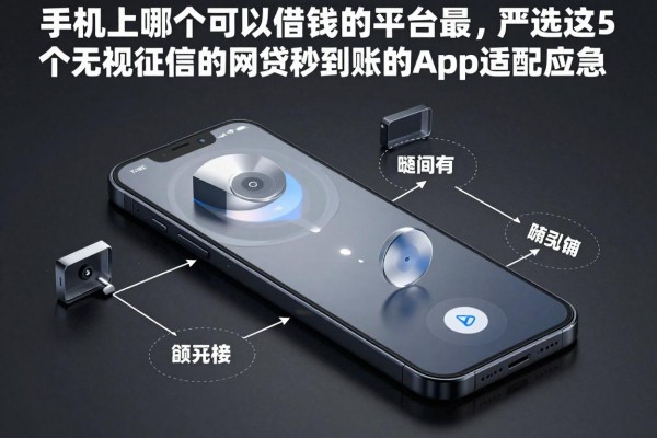 手机上哪个可以借钱的平台最，严选这5个无视征信的网贷秒到账的app适配应急