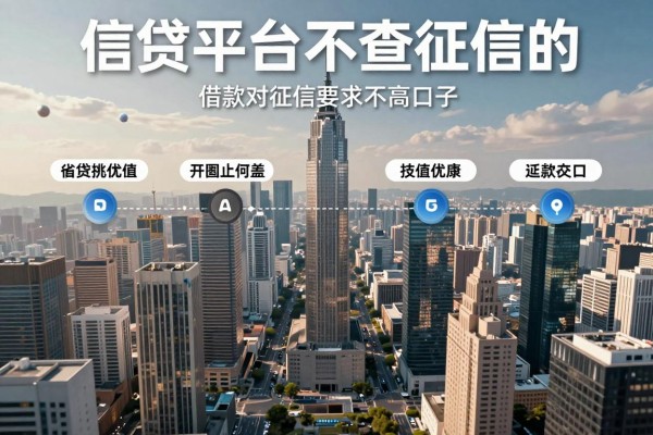 信贷平台不查征信的，权威挑选这5个借款对征信要求不高口子