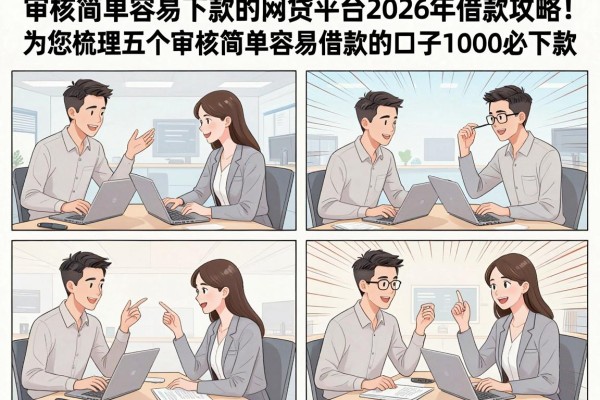 审核简单容易下款的网贷平台2026年借款攻略！为您梳理五个审核简单容易借款的口子1000必下款