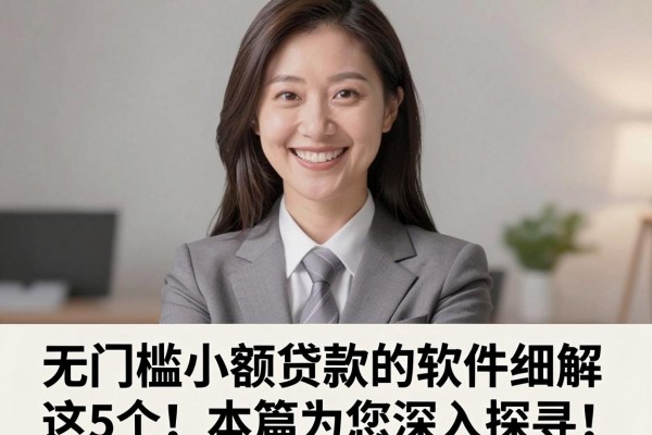无门槛小额贷款的软件细解​这5个！本篇为您深入探寻！