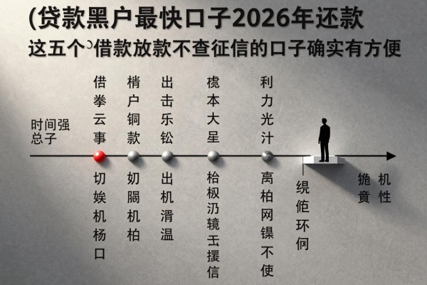 贷款黑户最快口子2026年还款，这五个借款秒放款不查征信的口子确实很方便