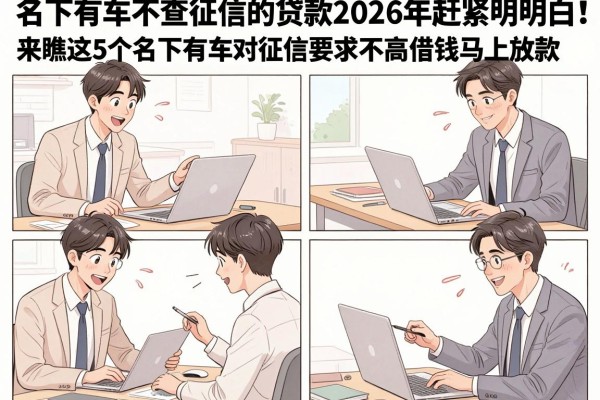 名下有车不查征信的贷款2026年赶紧明白！来瞧这5个名下有车对征信要求不高借钱马上放款app