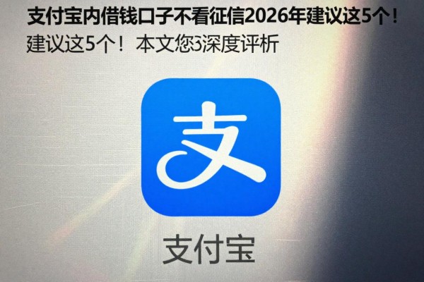 支付宝内借钱口子不看征信2026年建议这5个！本文为您深度评析！