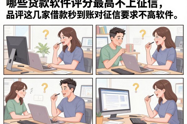 哪些贷款软件评分最高不上征信，品评这几家借款秒到账对征信要求不高软件