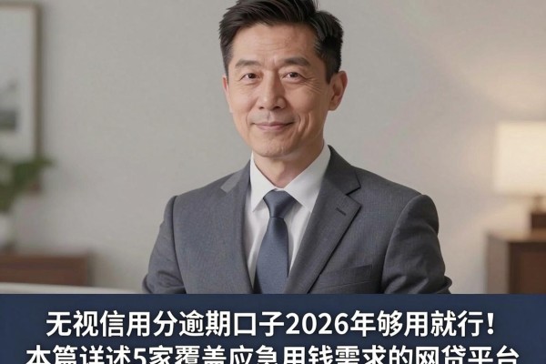 无视信用分逾期口子2026年够用就行！本篇详述5家覆盖应急用钱需求的网贷平台